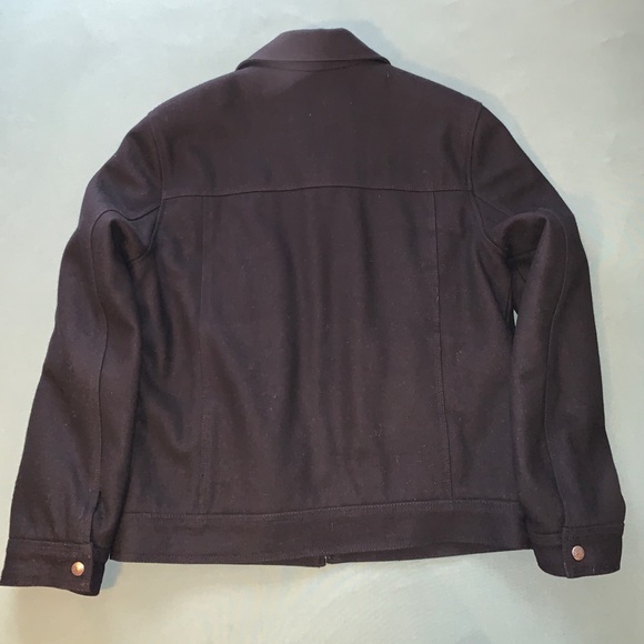 Guess Men Wool Jacket Black - Picture 6 of 8